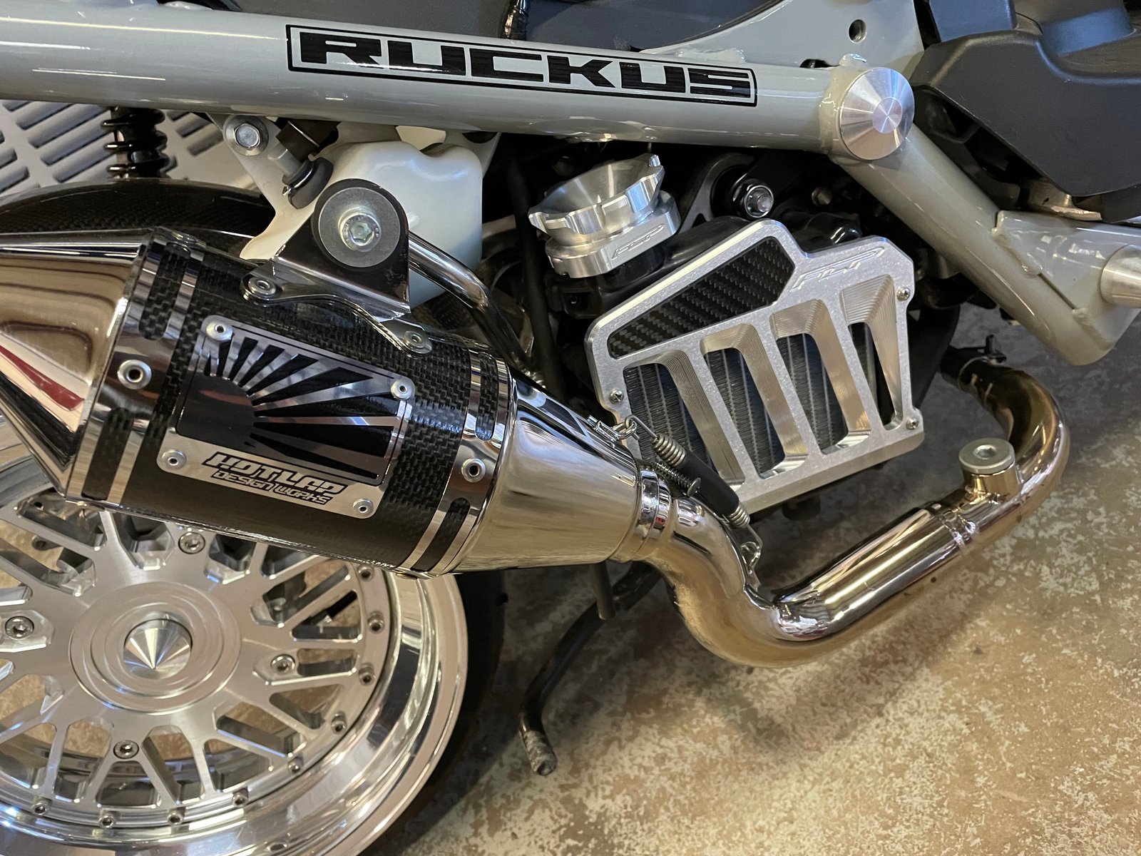 Honda Ruckus Parts | FLP Lusso Radiator Cover – FLP Parts
